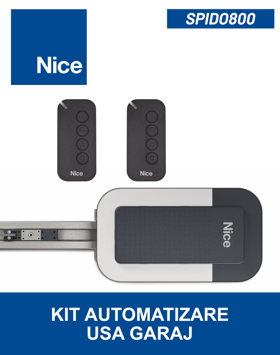 Kit automatizare usa garaj NICE SPIDO800